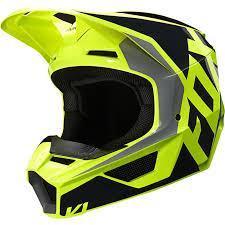 Мотошлем Fox V1 Prix Lovl SE Helmet Black/Yellow