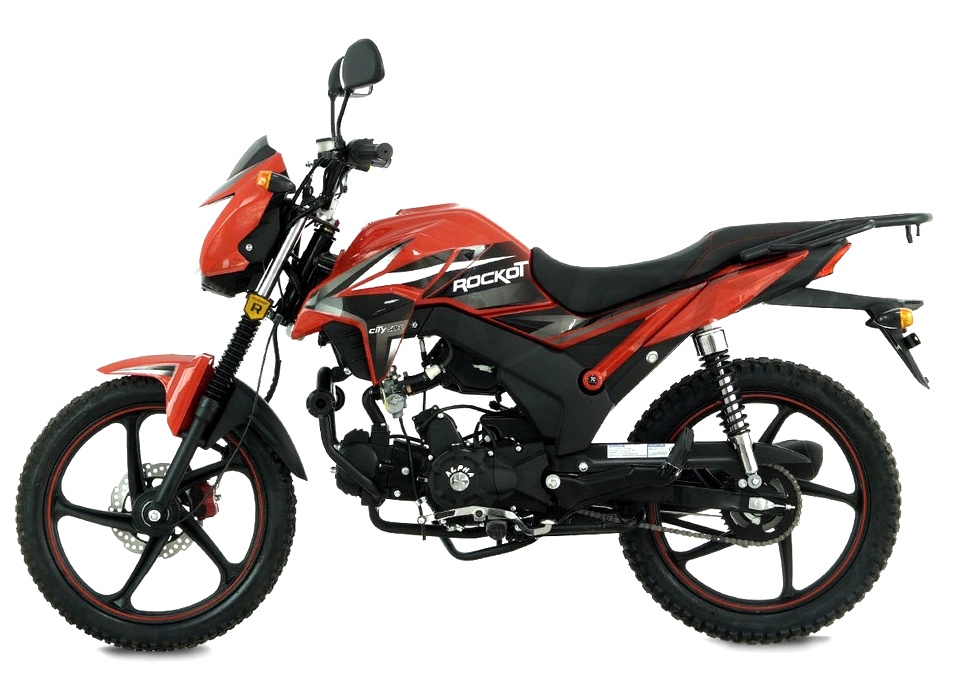 Мопед ROCKOT ALPHA CITY (красный глянцевый)