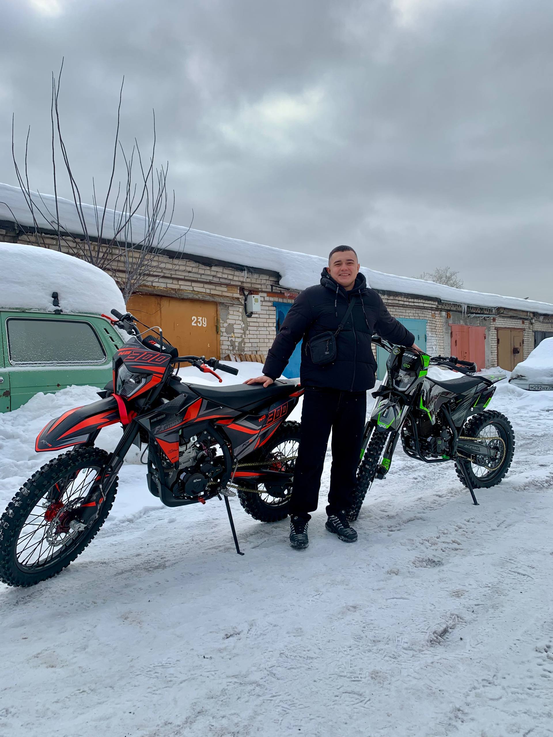 Кроссовый мотоцикл FXmoto K9R (NB300) 300 СС 21/18 Оранжевый Мотоцикл кроссовый ОХО VENOM 250 21/18