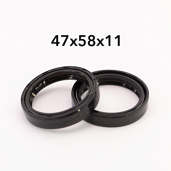 Сальники переднего амортизатора (вилки) 47x58x11 комплект 2шт.