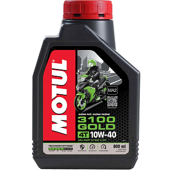 Масло моторное MOTUL 3100 GOLD SAE 10w-40 4T (1л)